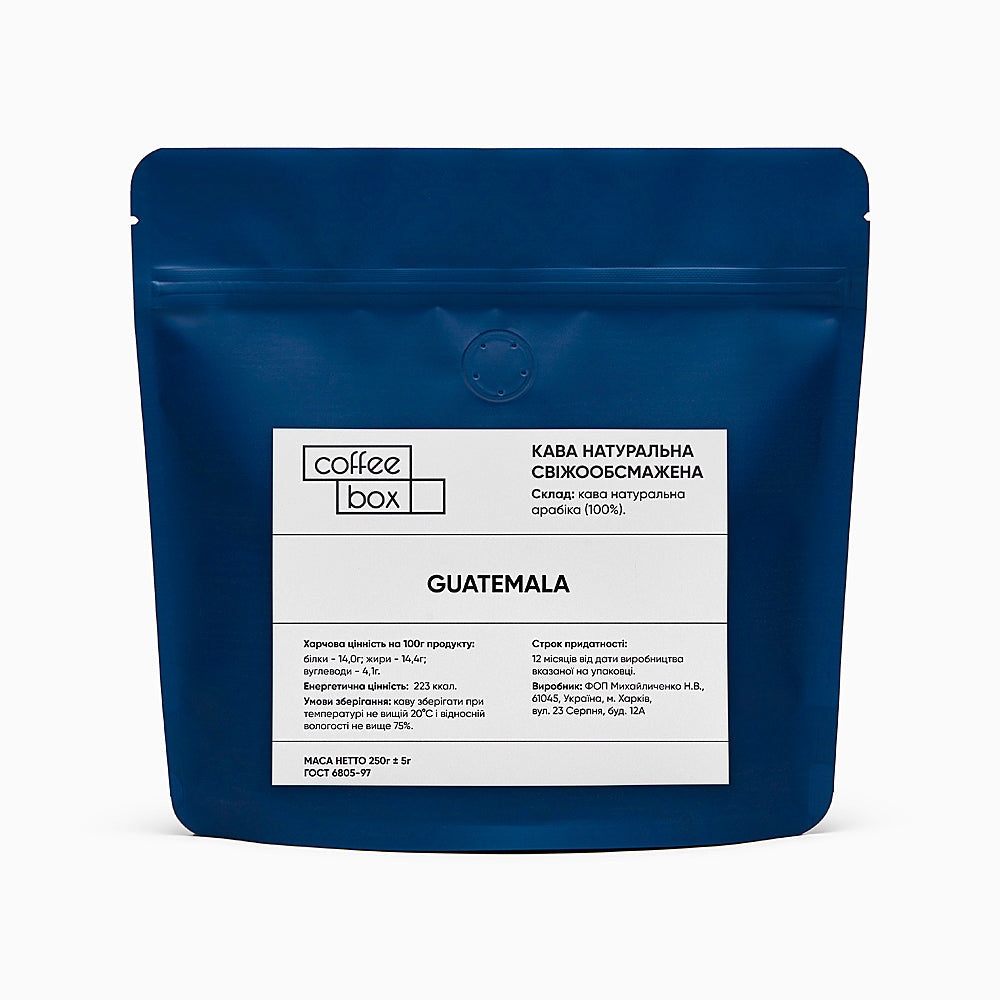Кава Guatemala Mariola Lopez – CoffeeBox